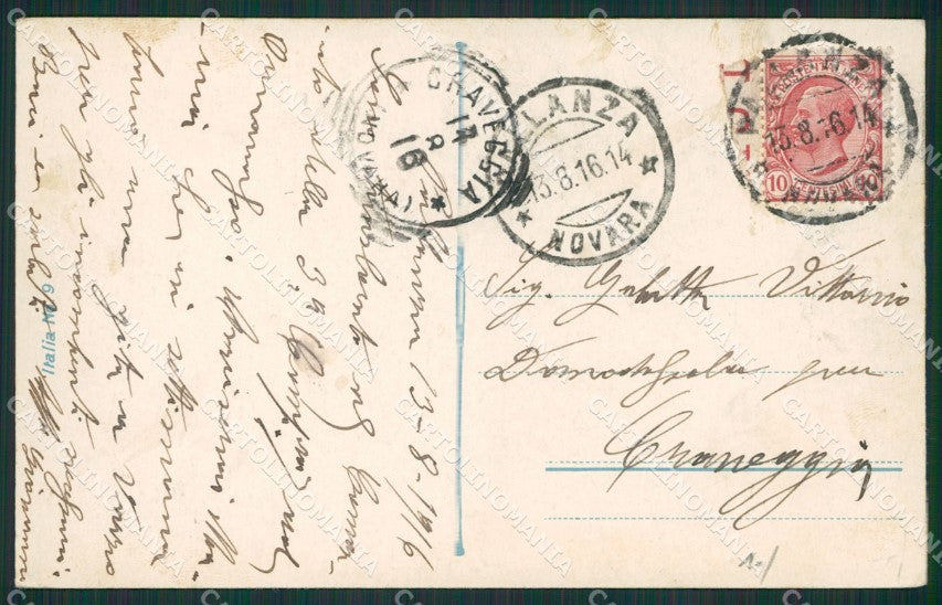 Verbania Stresa Isola Bella Isola Pescatori Lago Maggiore cartolina KV4689 – retro