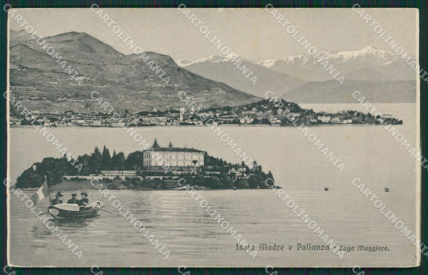 Verbania Stresa Isola Madre Pallanza Lago Maggiore cartolina KV4693 – fronte