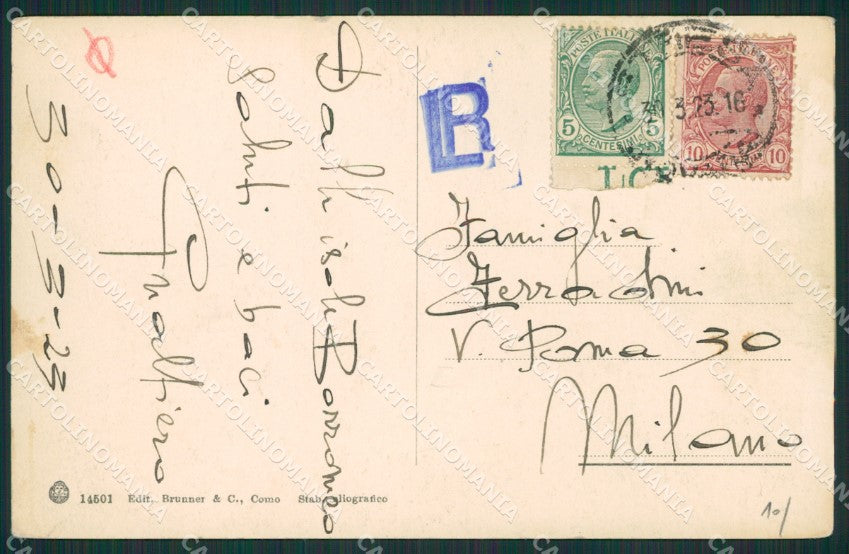 Verbania Stresa Isola Bella Lago Maggiore cartolina KV4694 – retro