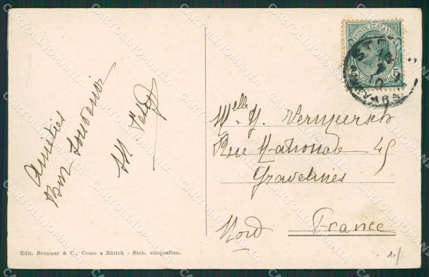 Verbania Stresa Isola Bella Lago Maggiore PIEGHINE cartolina KV4695 – retro