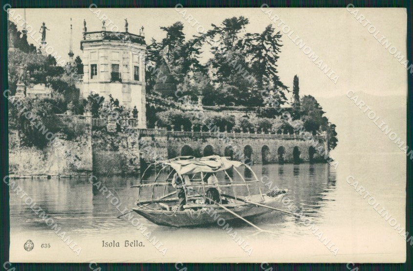 Verbania Stresa Isola Bella Lago Maggiore cartolina KV4700 – fronte