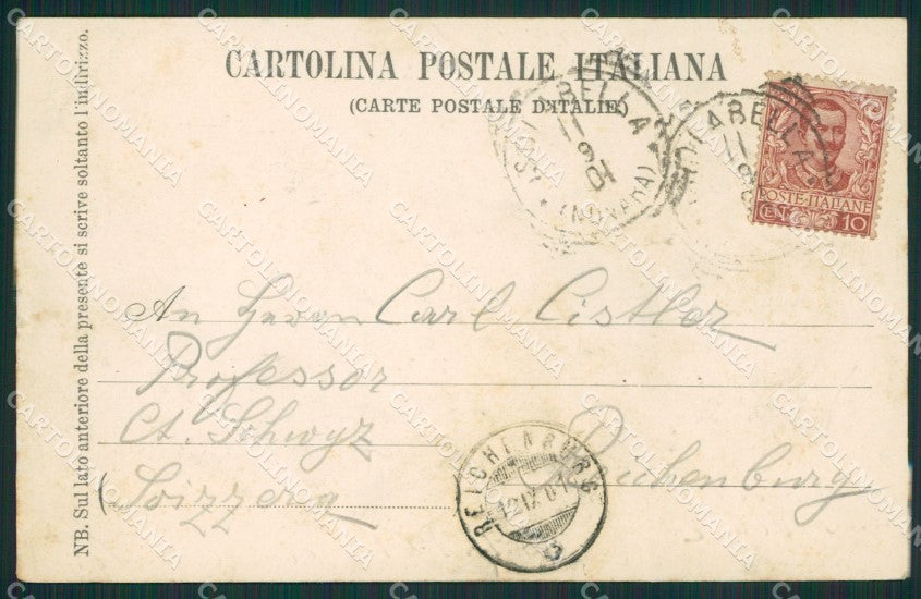 Verbania Stresa Isola Bella Barca STRAPPINO cartolina KV4706 – retro