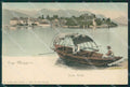 Verbania Stresa Isola Bella Barca cartolina KV4709 – fronte