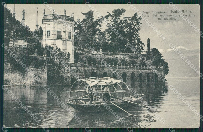 Verbania Stresa Isola Bella Lago Maggiore cartolina KV4710 – fronte