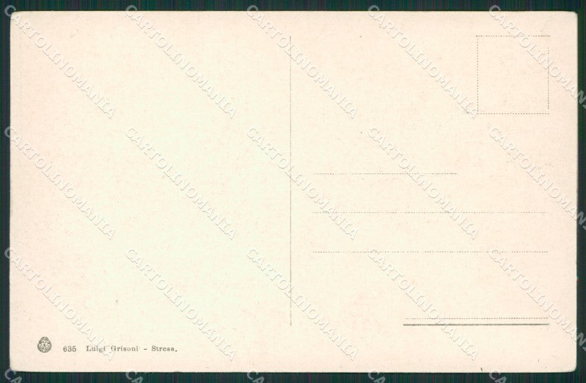Verbania Stresa Isola Bella Lago Maggiore cartolina KV4710 – retro