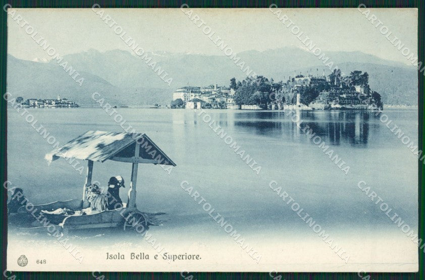 Verbania Stresa Isola Bella Isola Superiore Lago Maggiore cartolina KV4713 – fronte