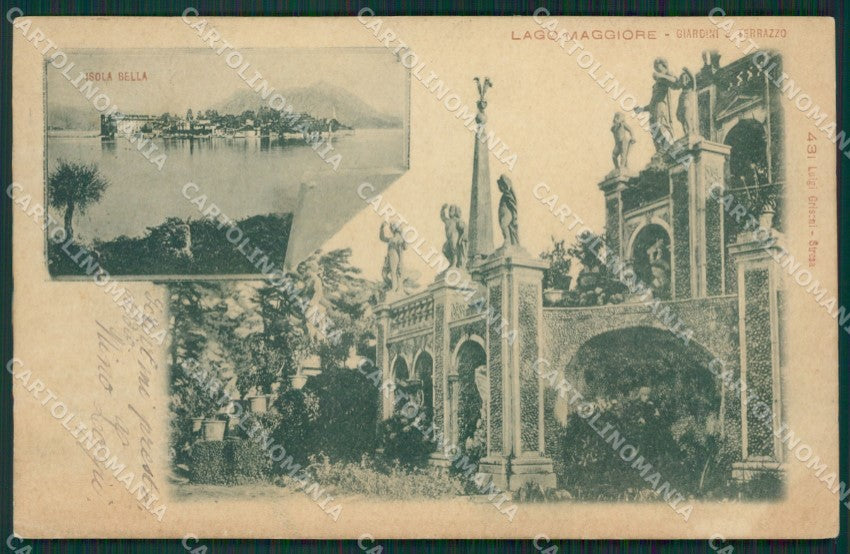 Verbania Stresa Isola Bella Lago Maggiore cartolina KV4717 – fronte