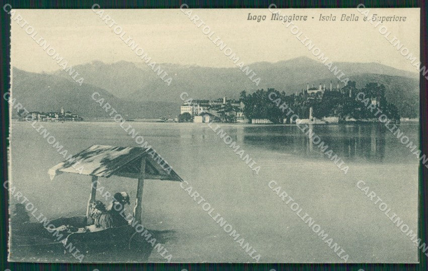 Verbania Stresa Isola Bella Isola Superiore Lago Maggiore cartolina KV4720 – fronte