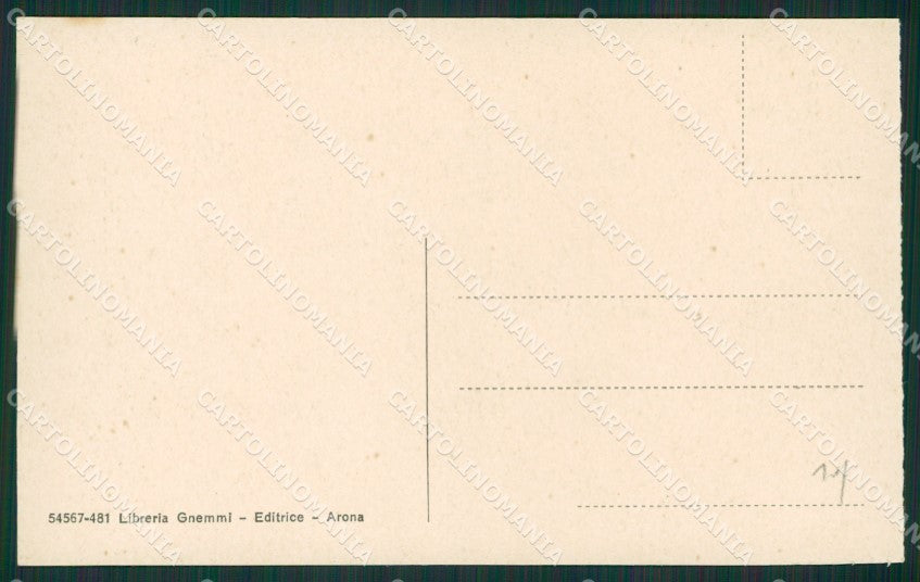 Verbania Stresa Isola Bella Isola Superiore Lago Maggiore cartolina KV4720 – retro