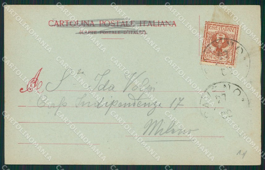 Verbania Stresa Isole Borromee Lago Maggiore Chiaro di Luna cartolina KV4722 – retro