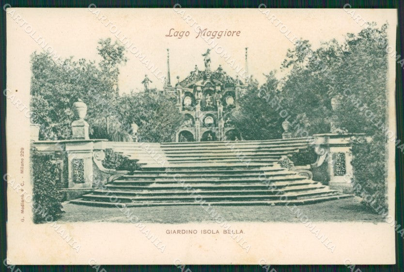 Verbania Stresa Isola Bella Lago Maggiore cartolina KV4725 – fronte