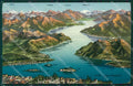 Verbania Stresa Mappa Lago Maggiore cartolina KV4734 – fronte