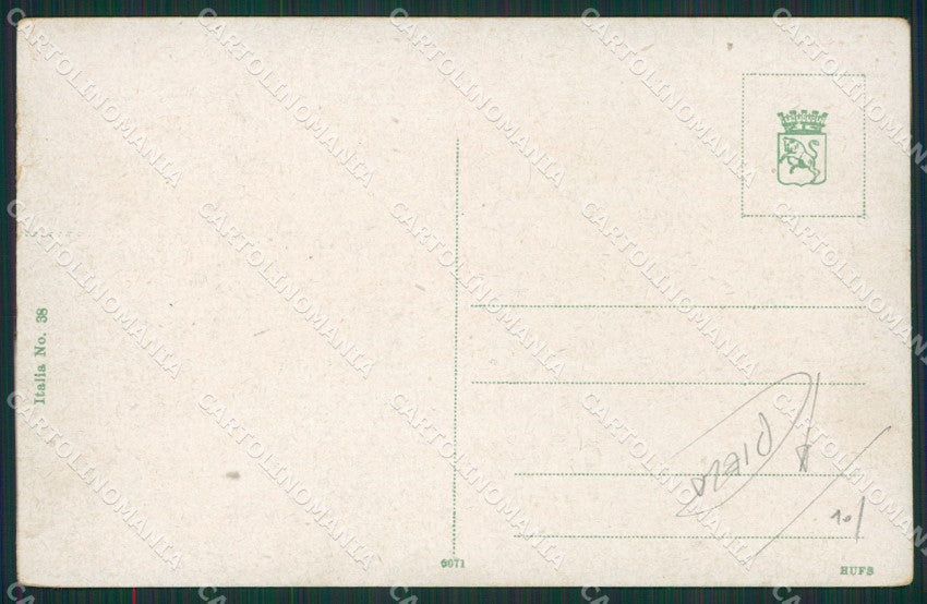 Verbania Pallanza Mappa PIEGA cartolina KV4738 – retro