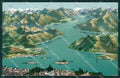 Verbania Stresa Mappa Lago Maggiore cartolina KV4739 – fronte