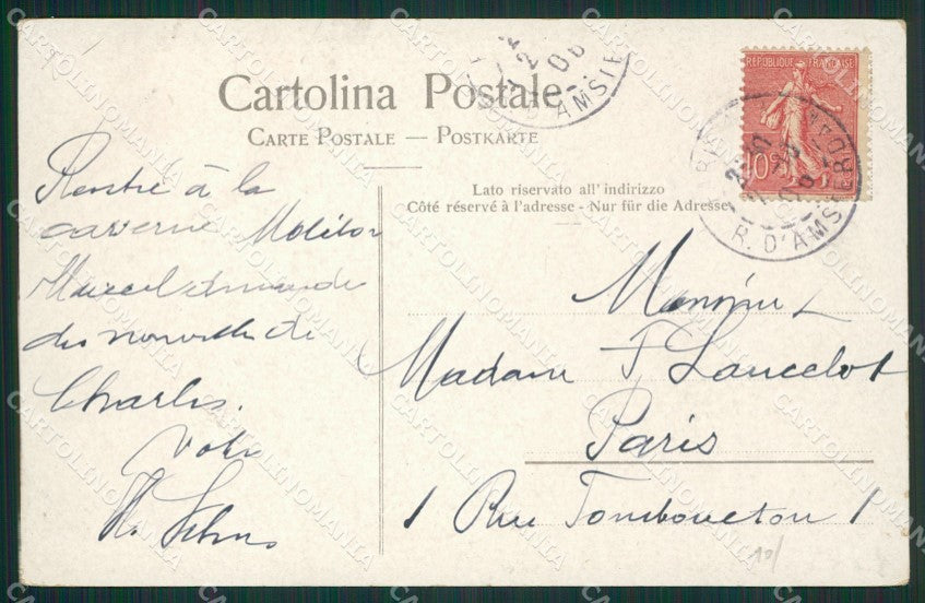 Verbania Madonna del Sasso Mappa cartolina KV4756 – retro