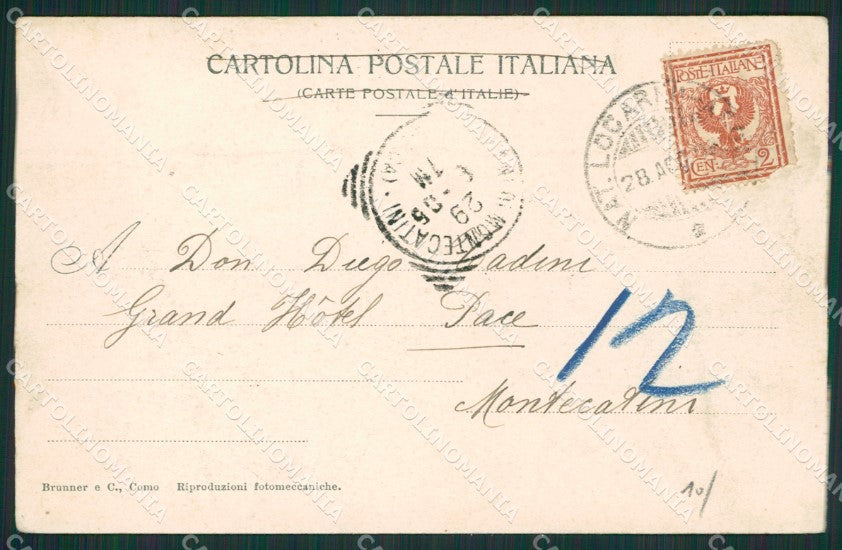 Novara Lesa cartolina KV4758 – retro