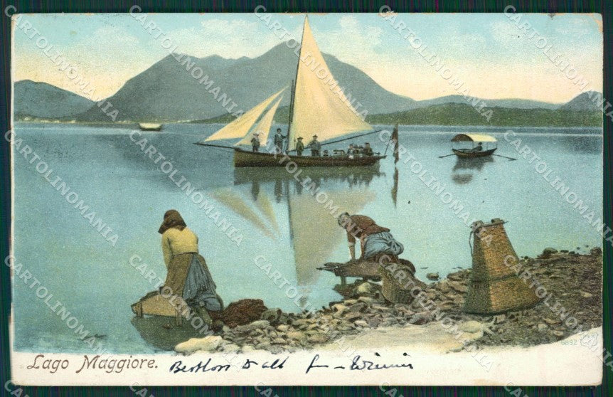 Verbania Lago Maggiore ? Lavandaie cartolina KV4765 – fronte