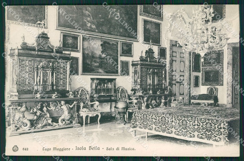 Verbania Stresa Isola Bella Lago Maggiore cartolina KV4774 – fronte