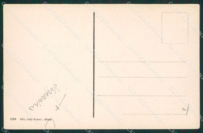 Verbania Stresa Isola Bella STRAPPINO cartolina KV4775 – retro