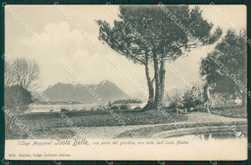 Verbania Stresa Isola Bella Lago Maggiore cartolina KV4780 – fronte