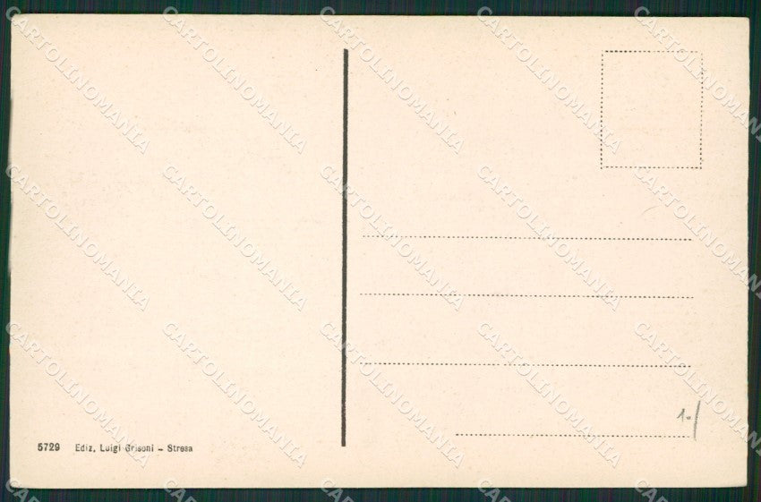 Verbania Stresa Isola Bella Lago Maggiore cartolina KV4783 – retro