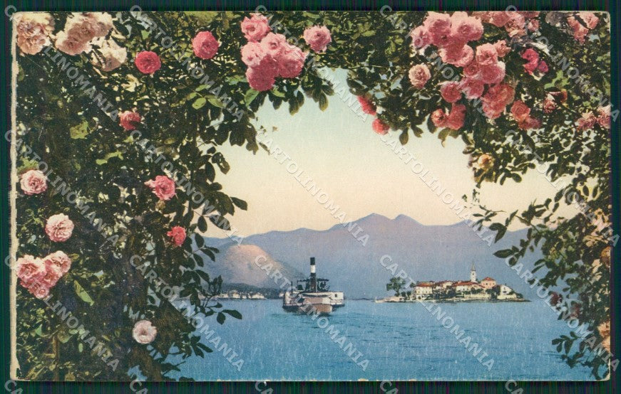 Verbania Stresa Isola Superiore Lago Maggiore Battello cartolina KV4787 – fronte