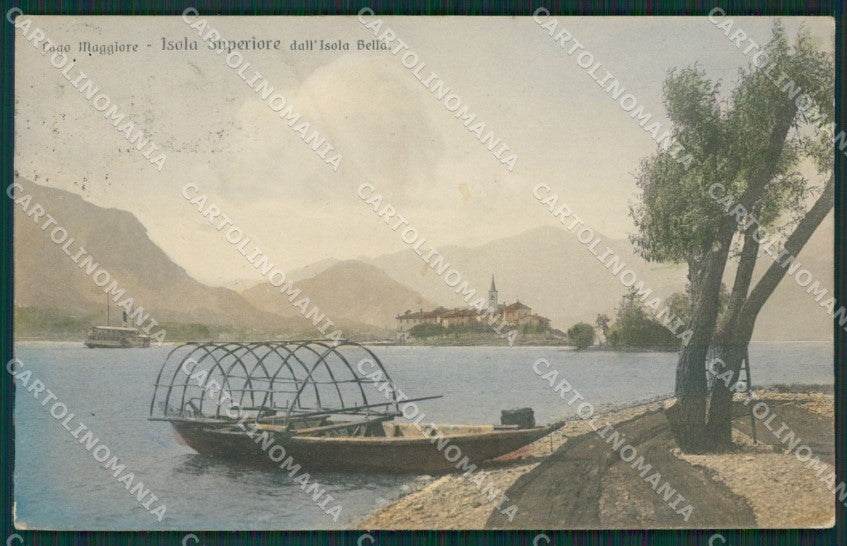 Verbania Stresa Isola Superiore Lago Maggiore cartolina KV4789 – fronte