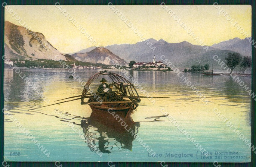 Verbania Stresa Isole Borromee Lago Maggiore cartolina KV4791 – fronte