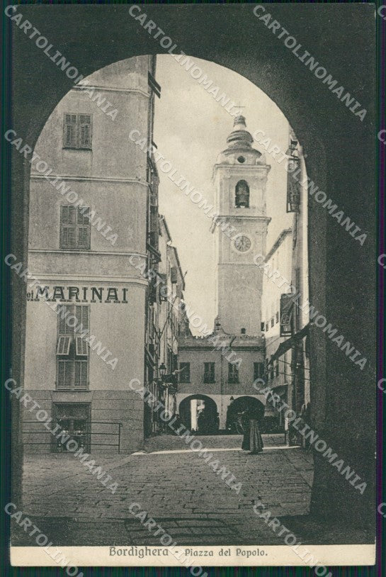 Imperia Bordighera cartolina KV4794 – fronte
