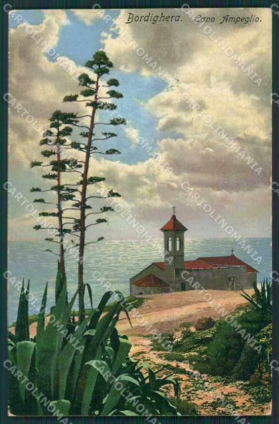 Imperia Bordighera cartolina KV4801 – fronte