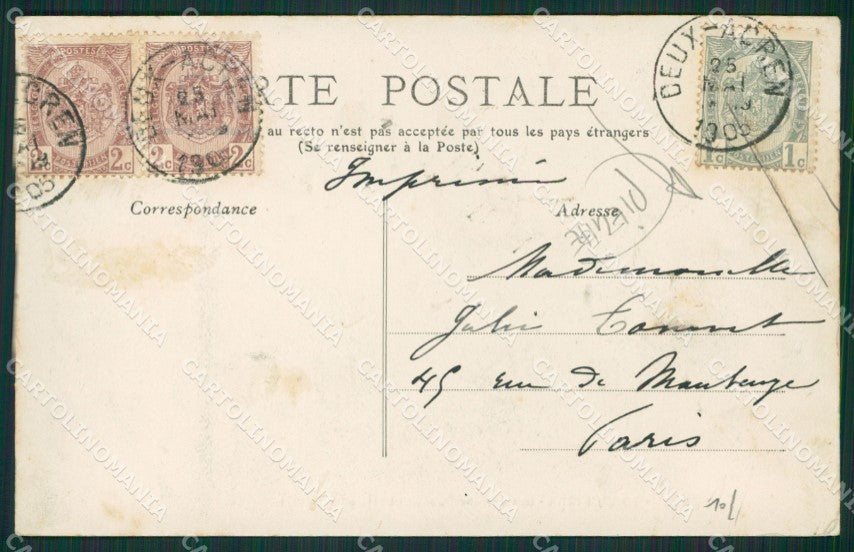 Imperia Bordighera PIEGHE cartolina KV4803 – retro