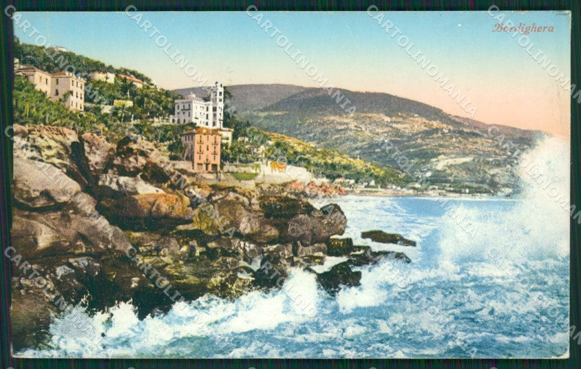 Imperia Bordighera cartolina KV4813 – fronte