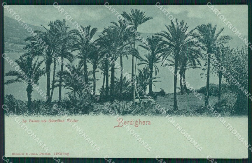 Imperia Bordighera STRAPPINO cartolina KV4814 – fronte