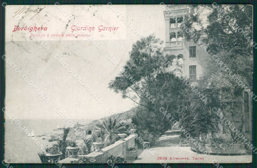 Imperia Bordighera Alterocca 2629 PIEGHINA cartolina KV4825 – fronte