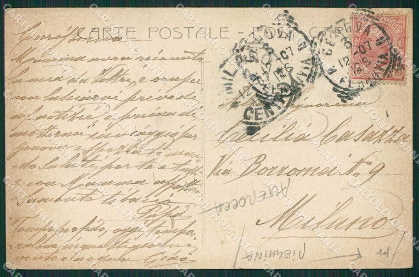 Imperia Bordighera Alterocca 2629 PIEGHINA cartolina KV4825 – retro