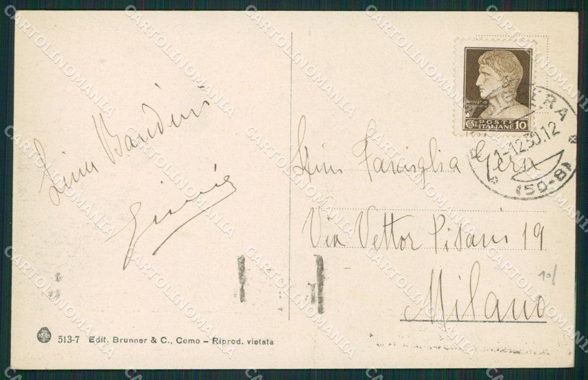 Imperia Bordighera Villa Regina Madre cartolina KV4829 – retro