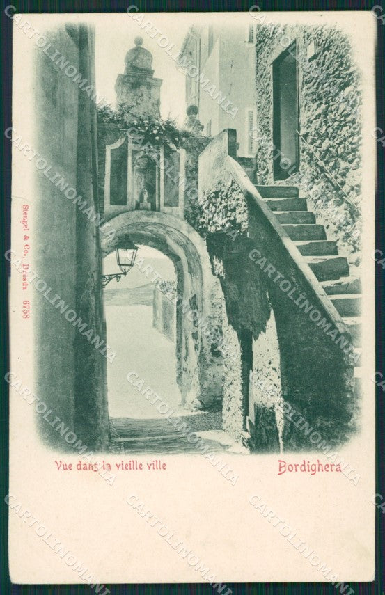 Imperia Bordighera STRAPPINO cartolina KV4837 – fronte