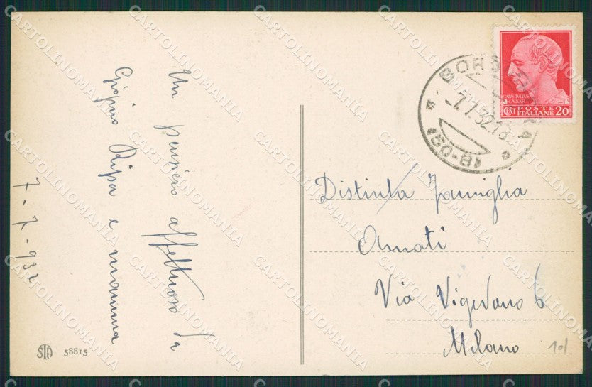 Imperia Bordighera cartolina KV4841 – retro