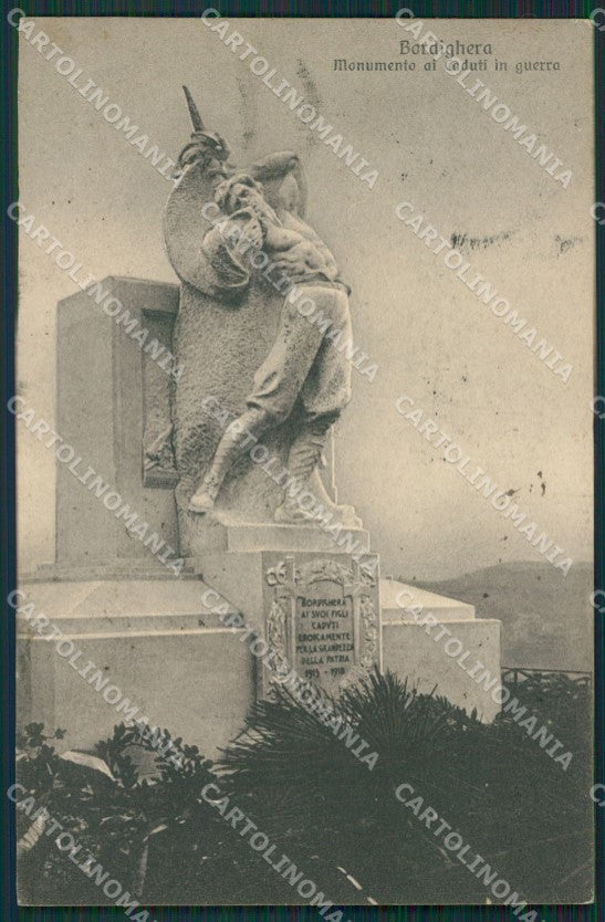 Imperia Bordighera cartolina KV4845 – fronte