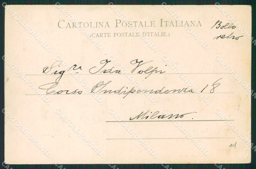 Imperia Bordighera cartolina KV4851 – retro