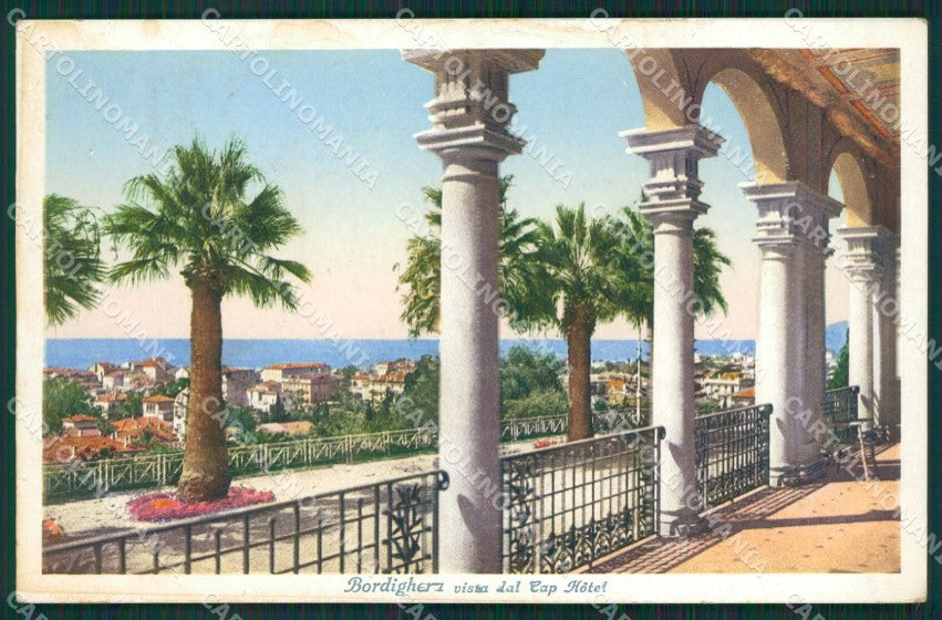 Imperia Bordighera cartolina KV4854 – fronte