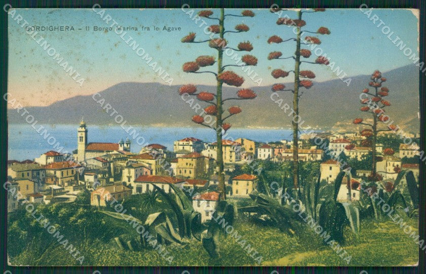 Imperia Bordighera cartolina KV4859 – fronte