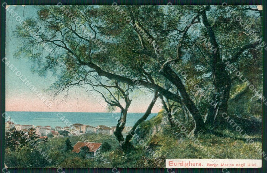 Imperia Bordighera Marina degli Ulivi cartolina KV4863 – fronte