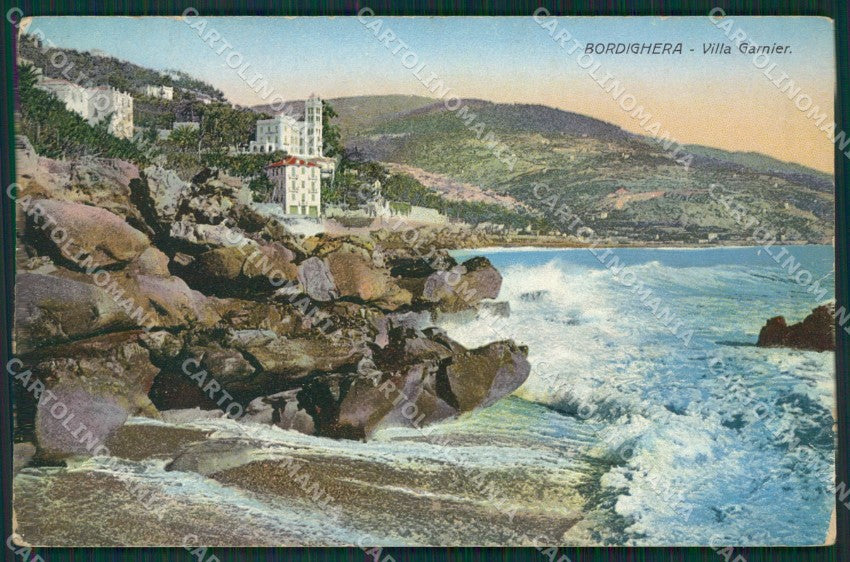 Imperia Bordighera cartolina KV4865 – fronte