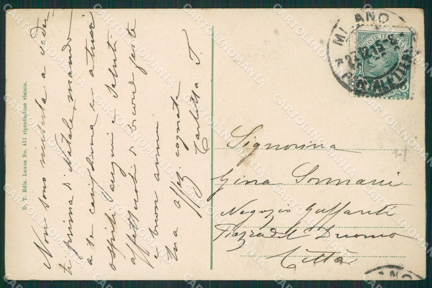 Imperia Bordighera cartolina KV4865 – retro