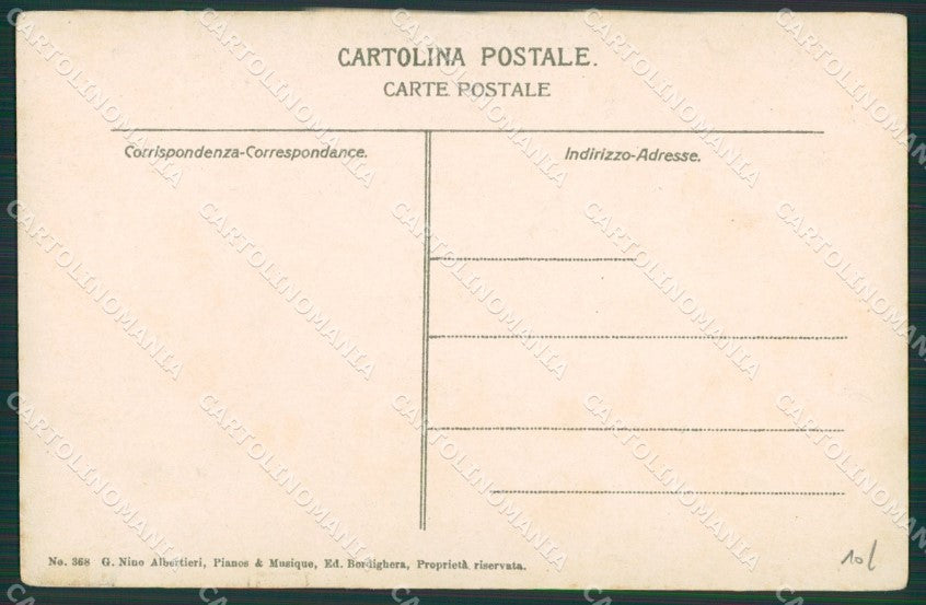 Imperia Bordighera cartolina KV4866 – retro