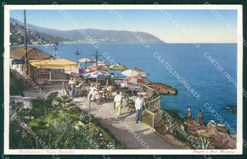 Imperia Bordighera cartolina KV4870 – fronte