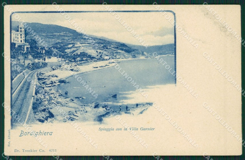 Imperia Bordighera cartolina KV4872 – fronte