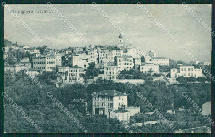 Imperia Bordighera cartolina KV4873 – fronte