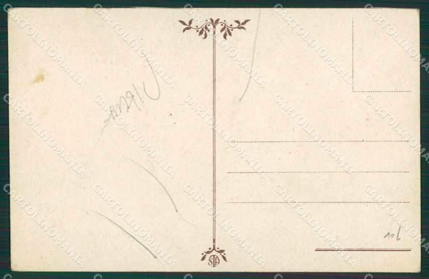 Imperia Bordighera Porta Sottana PIEGHE cartolina KV4876 – retro